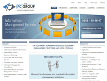 Tablet Screenshot of ipcgroup.co.uk